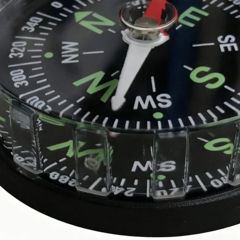 Waterproof Hiking Compass with Sighting Lens for Survival Navigation and Outdoor Adventures