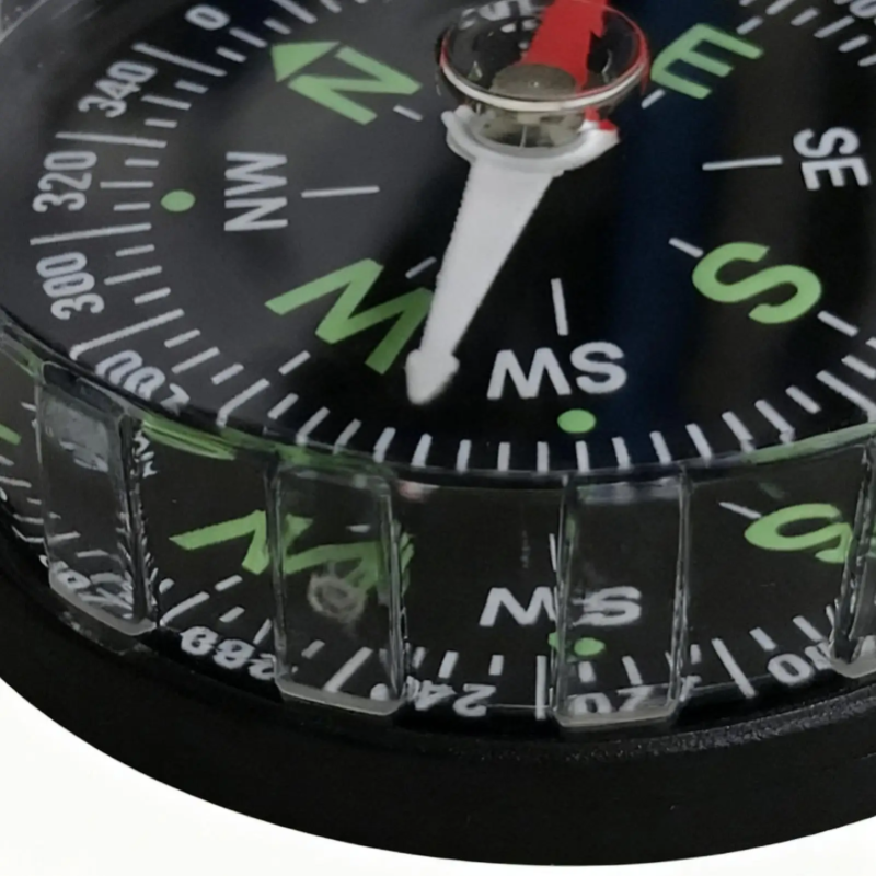 Waterproof Hiking Compass with Sighting Lens for Survival Navigation and Outdoor Adventures