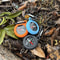 Bushcraft Pocket Compass with Carabiner Waterproof Camping Compass for Hiking & Survival Gear