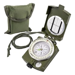 tactical survival compass waterproof military hiking navigation tool with lensatic sighting