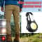 Rechargeable Mini Keychain Flashlight COB LED Portable Work Light for Camping Emergency Repair