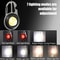 Rechargeable Mini Keychain Flashlight COB LED Portable Work Light for Camping Emergency Repair