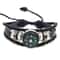 Survival Wrist Compass Bracelet tactical wrist compass for Hiking Camping & Outdoor Navigation