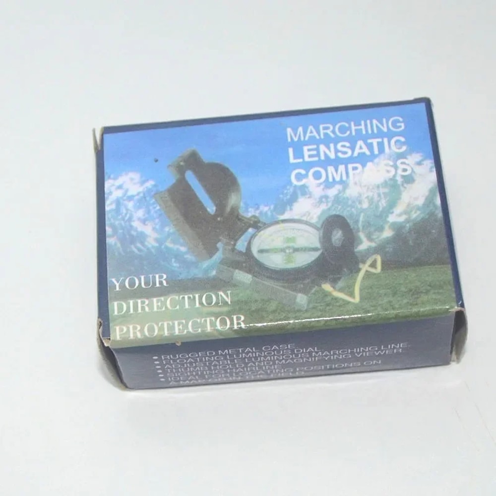 Military Grade Waterproof Precision Compass for Hiking & Survival Navigation