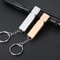 Aluminum survival whistle Keychain Loud Emergency Safety Signal Whistle for Hiking Camping