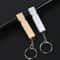 Aluminum survival whistle Keychain Loud Emergency Safety Signal Whistle for Hiking Camping
