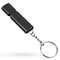 Aluminum survival whistle Keychain Loud Emergency Safety Signal Whistle for Hiking Camping