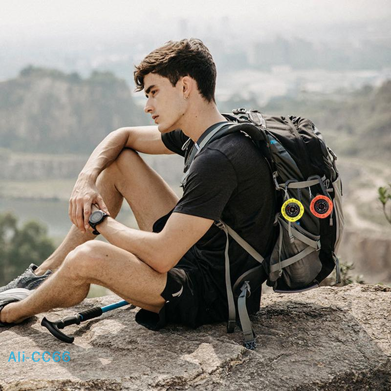 Mini Compass Keychain Portable Survival Compass for Hiking & Camping