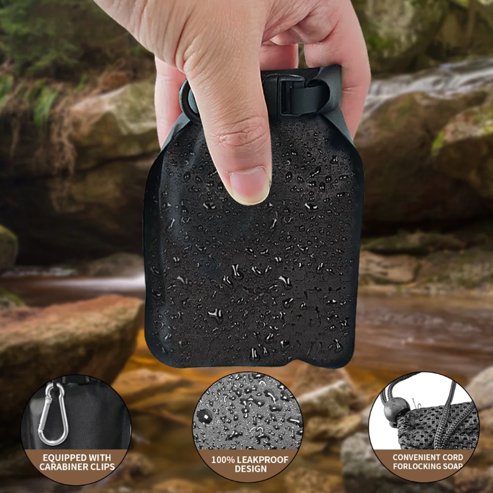 Waterproof Soap Travel Case Quick Dry Leakproof Portable Soap Holder for Travel & Outdoor Use