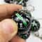 Mini Compass Keychain Portable Survival Compass For Camping Hiking Navigation 2