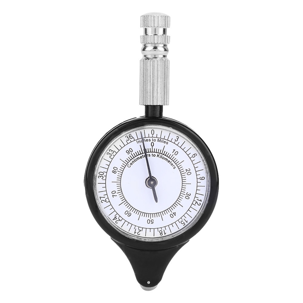 Precision Map Measurer Wheel Portable Map Measuring Tool for Accurate Distance Calculation
