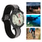 Luminous Waterproof Compass Watch For Hiking Diving Outdoor Navigation 0