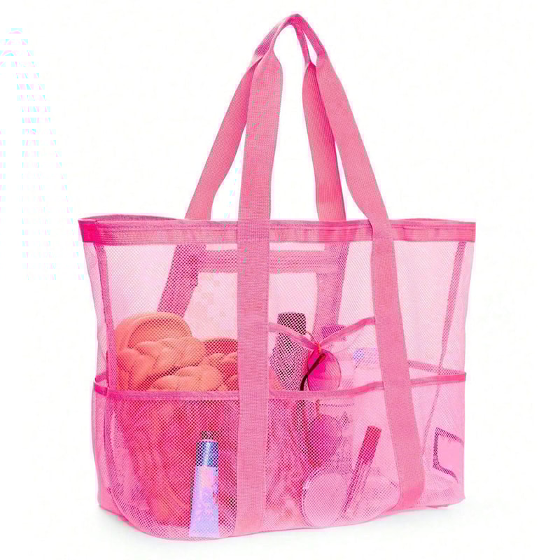 SandFree Mesh Beach Tote Waterproof Large Pool Travel Bag 6