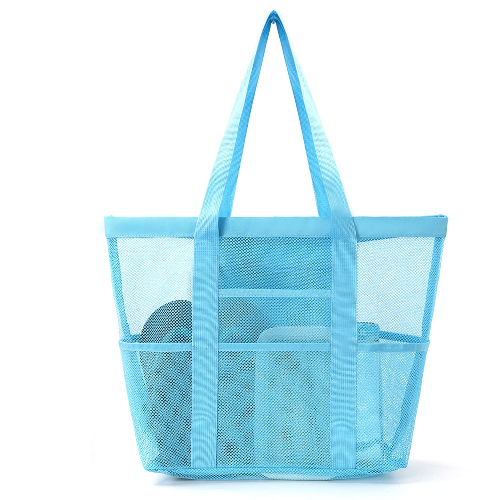 SandFree Mesh Beach Tote Waterproof Large Pool Travel Bag 7