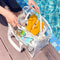 ClearGuard Transparent Beach Bag Waterproof Swim Tote With Dry Wet Separation 3