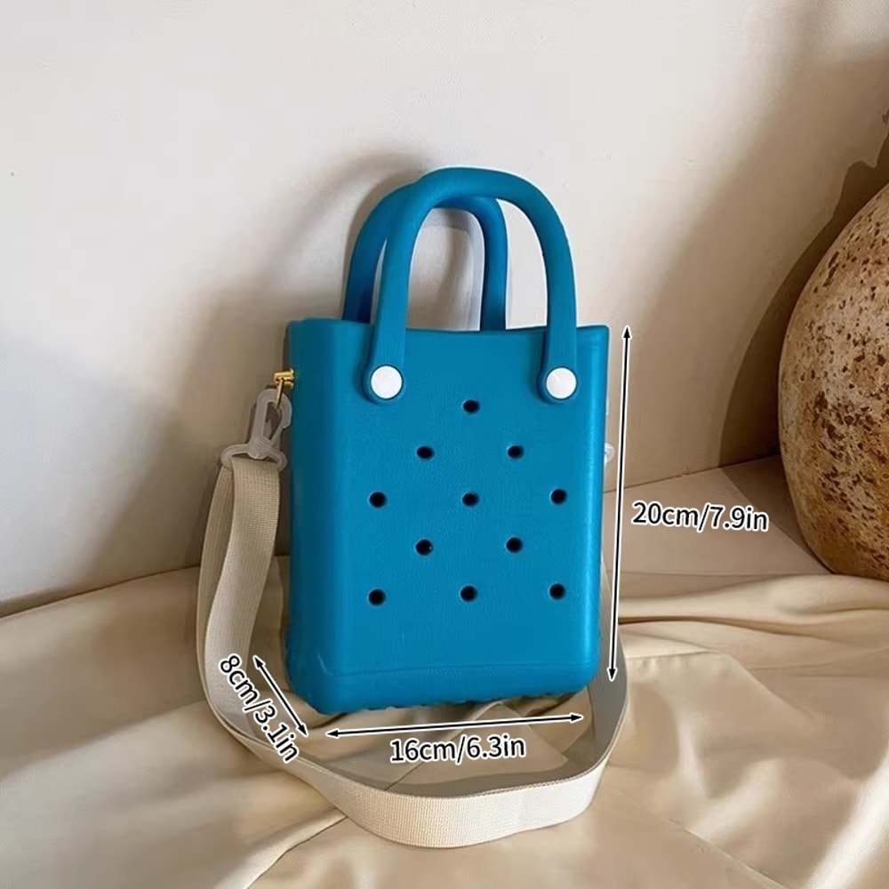 Waterproof Beach Tote Bag Lightweight Sandproof Travel Gym Handbag