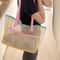Summer Mesh Beach Tote Bag Large Capacity Waterproof Shower Carry Bag 4