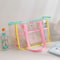 Summer Mesh Beach Tote Bag Large Capacity Waterproof Shower Carry Bag 6