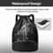 Waterproof Drawstring Gym Backpack With Wet Dry Compartment For Swimming Basketball Fitness 3