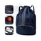Waterproof Drawstring Gym Backpack With Wet Dry Compartment For Swimming Basketball Fitness 7