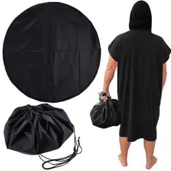portable beach changing mat & wet dry storage bag for wetsuits and swimwear