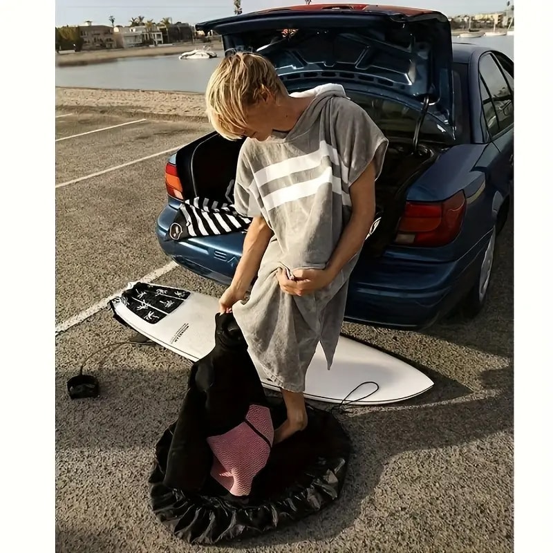 Portable Beach Changing Mat Wet Dry Storage Bag For Wetsuits And Swimwear 3