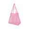Large Mesh Beach Bag with Zipper Portable Toy Storage Tote for Travel Pool & Daily Use