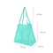Large Mesh Beach Bag with Zipper Portable Toy Storage Tote for Travel Pool & Daily Use