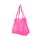 Large Mesh Beach Bag with Zipper Portable Toy Storage Tote for Travel Pool & Daily Use