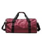 Waterproof Travel Duffel Bag With Shoe Compartment Dry Wet Gym Sports Bag 7