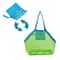 Large Capacity Mesh Beach Bag For Kids Anti Sand Toy Storage Tote Waterproof Travel Organizer 4
