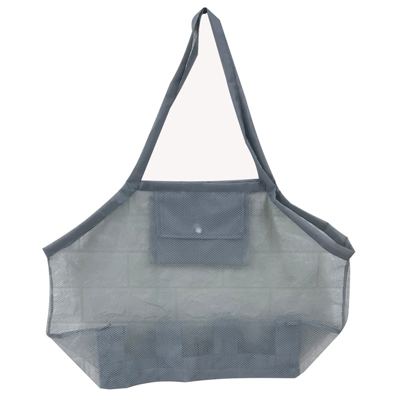 Large Capacity Mesh Beach Bag For Kids Anti Sand Toy Storage Tote Waterproof Travel Organizer 7