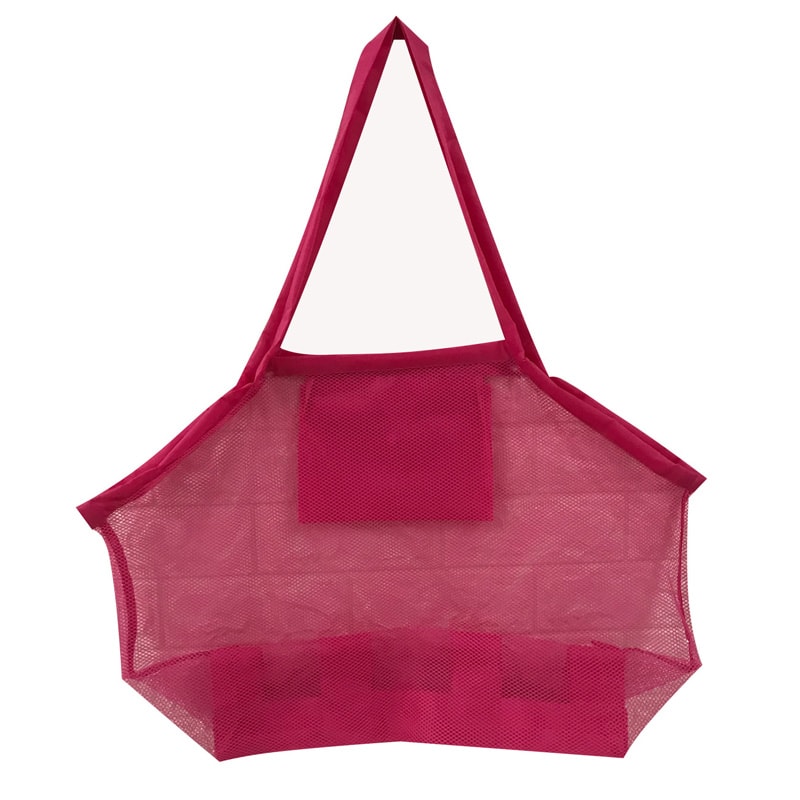 Large Capacity Mesh Beach Bag For Kids Anti Sand Toy Storage Tote Waterproof Travel Organizer 9