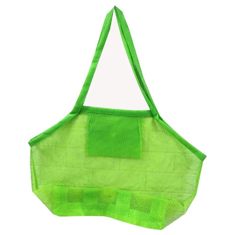 Large Capacity Mesh Beach Bag For Kids Anti Sand Toy Storage Tote Waterproof Travel Organizer 10