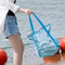 SandFree Mesh Beach Bag Large Capacity Foldable Toy Storage Tote 2
