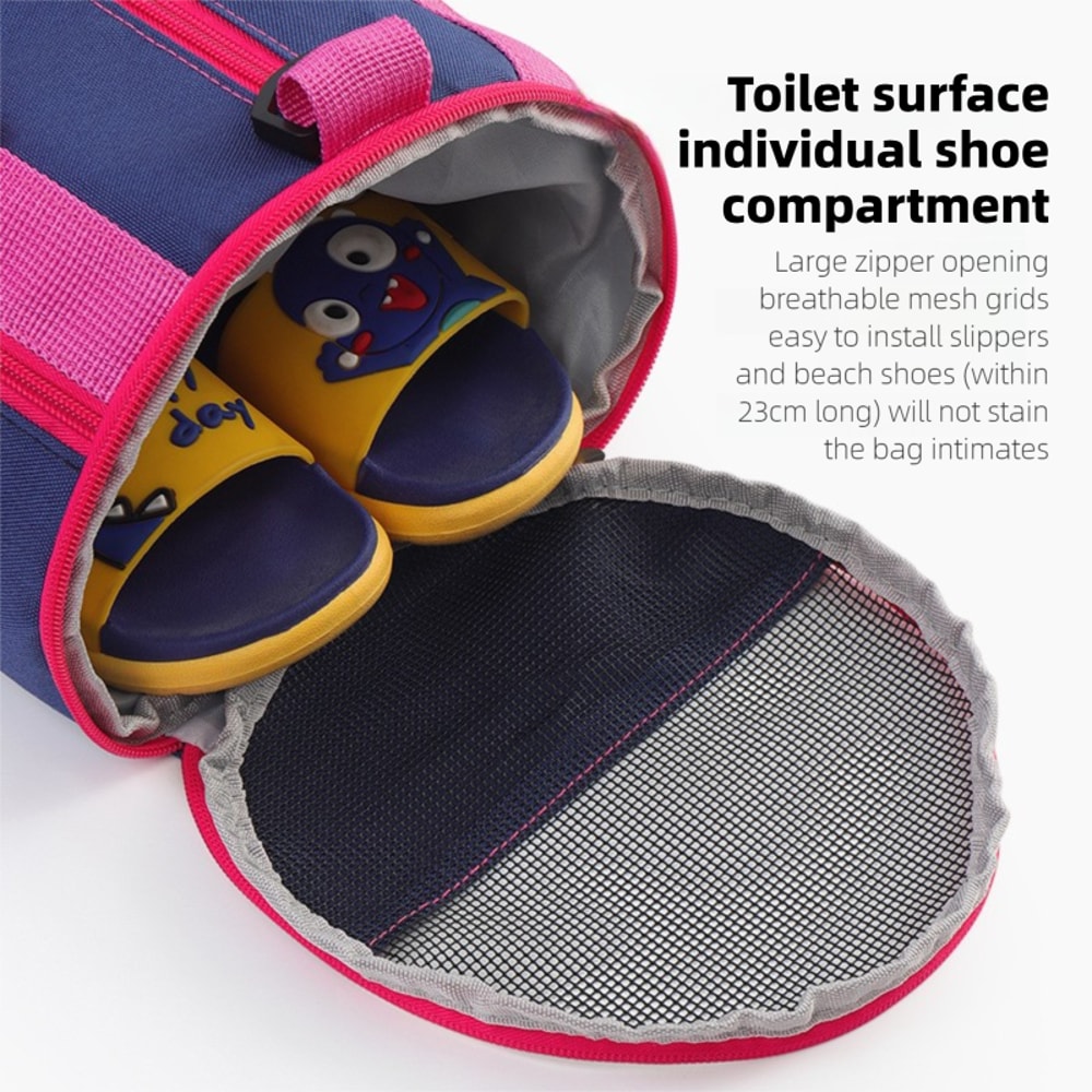 Waterproof Kids Swim Bag With Wet Dry Separation Large Capacity Pool Storage Bag 3