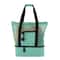 Large Capacity Mesh Beach Bag With Insulated Double Layer Transparent Tote 4