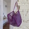 Womens Mesh Beach Tote Large Capacity Summer Travel Shoulder Bag 0
