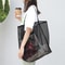 Womens Mesh Beach Tote Large Capacity Summer Travel Shoulder Bag 2