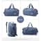 Waterproof Gym Travel Bag with Shoe Compartment and Wet Dry Separation