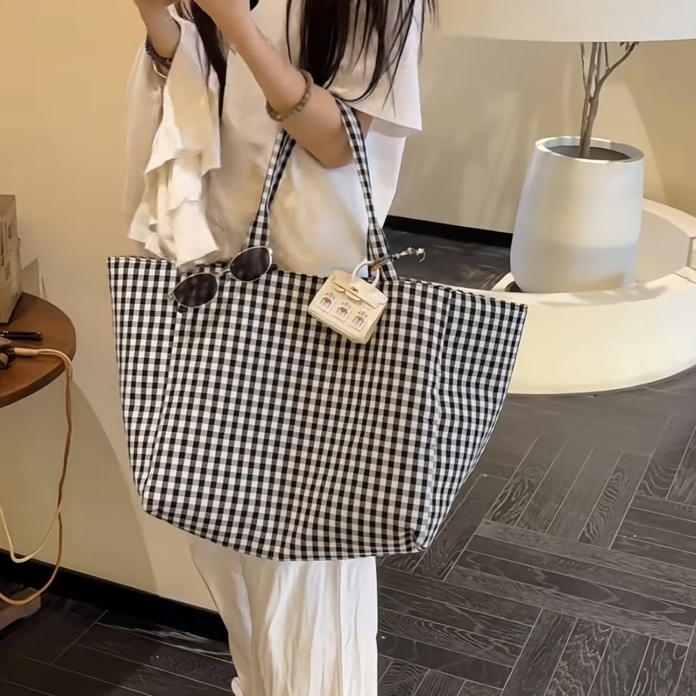 Large Capacity Tote Bag For Women Casual Shoulder Handbag 2