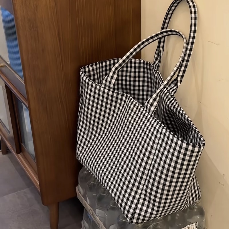 Large Capacity Tote Bag For Women Casual Shoulder Handbag 4