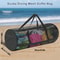 Portable Mesh Dive Bag Large Foldable Snorkel Gear Duffle For Travel Gym Water Sports 4
