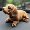 Bobble Head Dog Car Dashboard Decoration Cute Nodding Dog Ornament 1