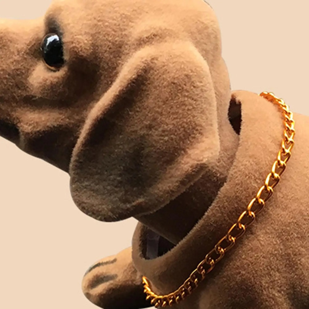 Bobble Head Dog Car Dashboard Decoration Cute Nodding Dog Ornament 3