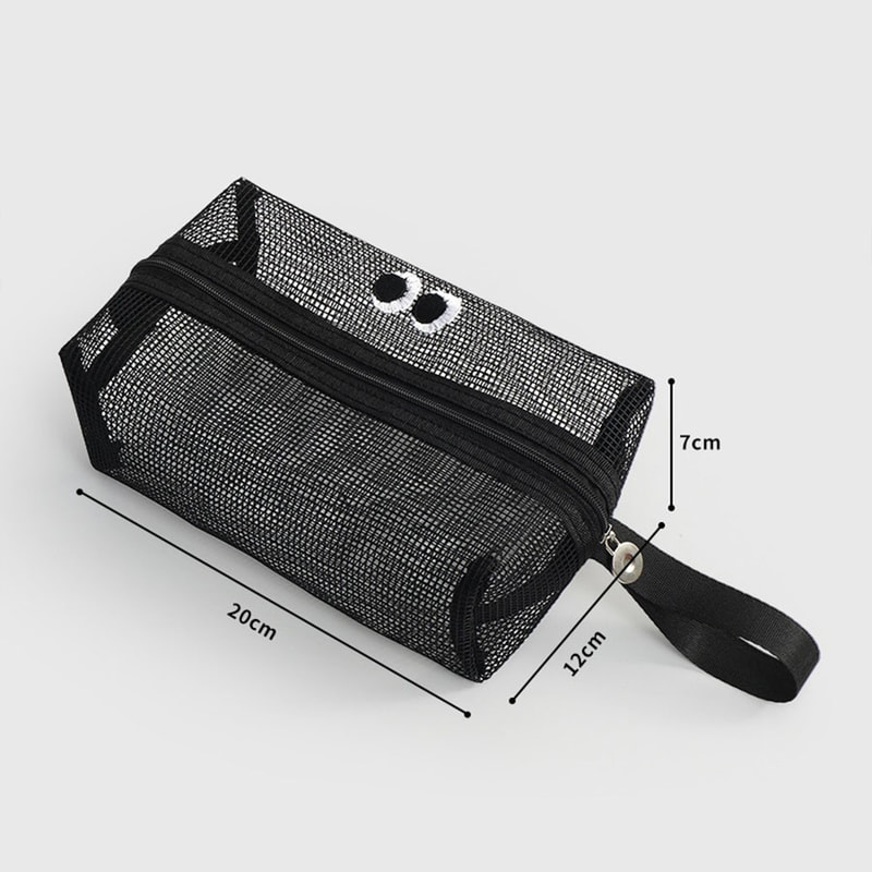 Large Mesh Beach Bag Quick Dry Sandproof Swim Tote With Shoulder Strap 3