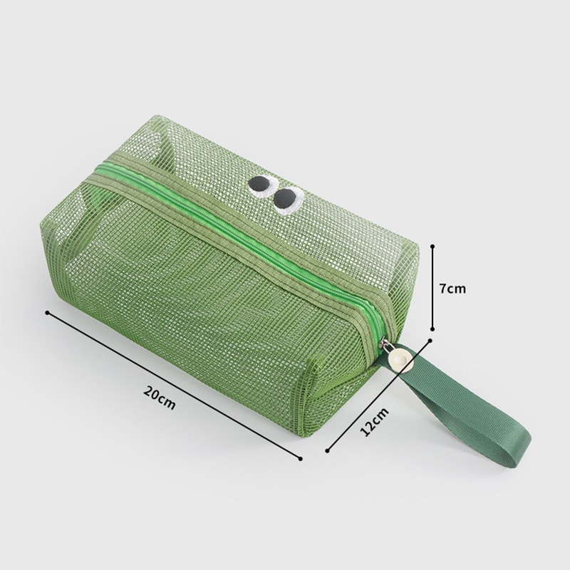 Large Mesh Beach Bag Quick Dry Sandproof Swim Tote With Shoulder Strap 6