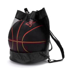 portable mesh ball bag sports backpack for basketball soccer and fitness training