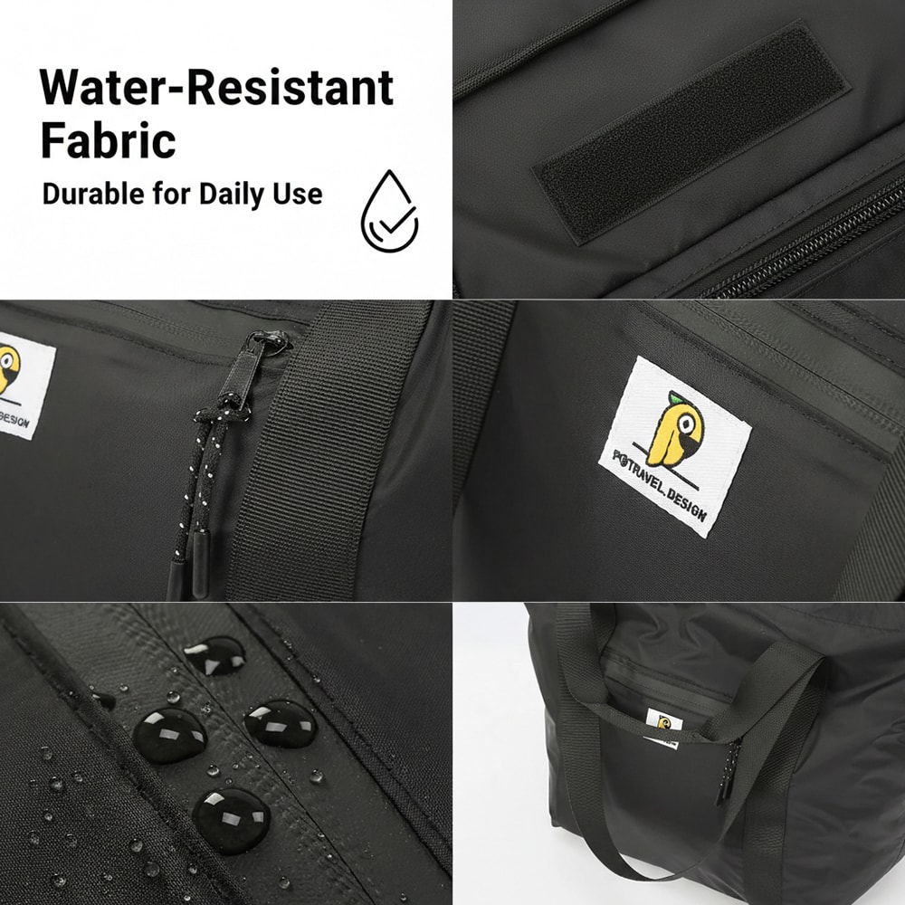 Foldable Travel Bag Large Capacity Carry On Tote Gym Duffel For Weekend And Fitness Use 6