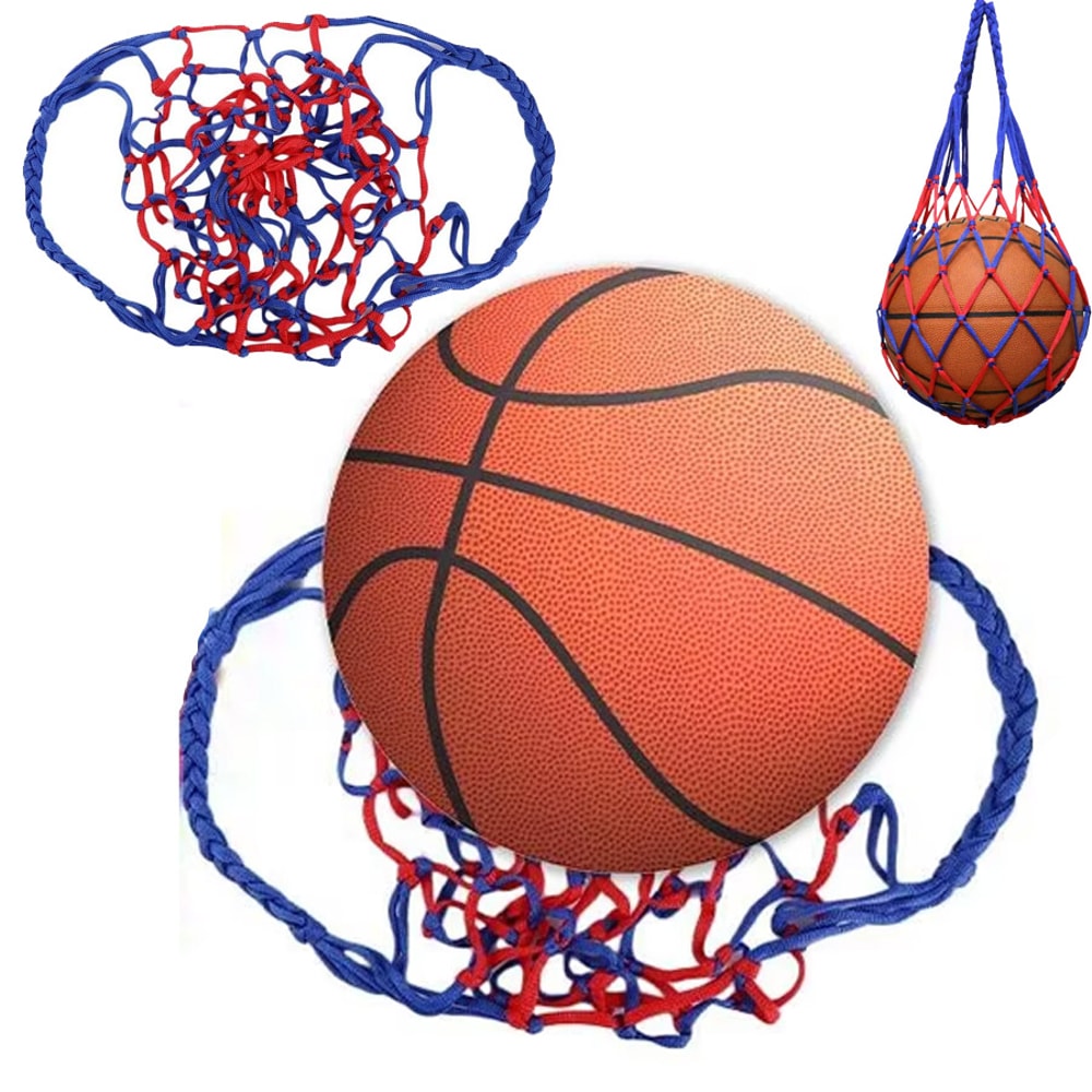 Portable Sports Ball Carrier Net Bag Durable Mesh Storage for Basketball Soccer Volleyball